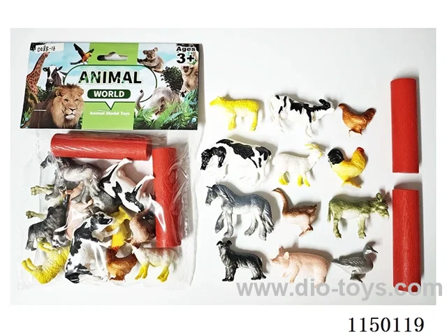 Solid Farm Animals Set
