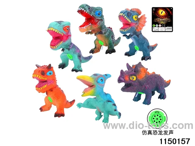 16-inch Vinyl Enamelled Dinosaur (with IC)