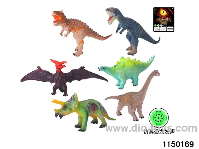 15-inch Vinyl Enamelled Dinosaur (with IC)