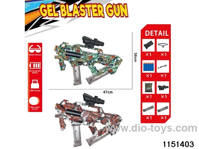 Electric water ballistic gun