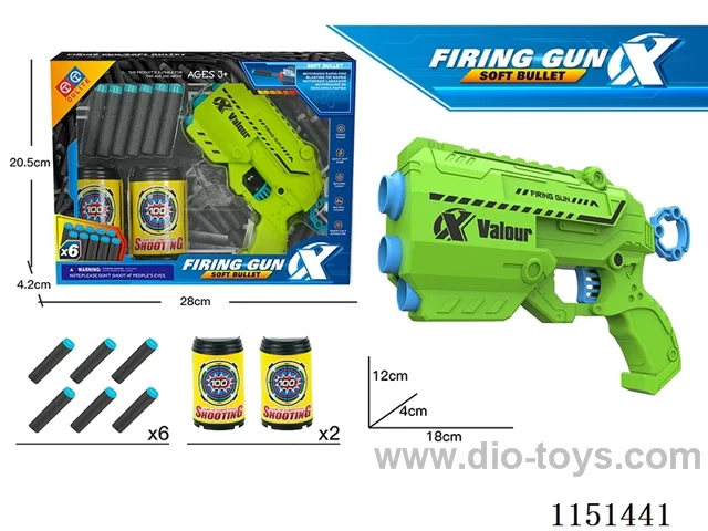 Boxed eva softball gun