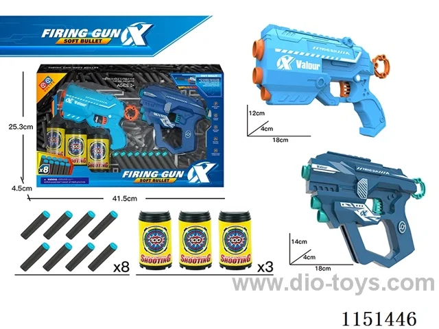 Boxed eva softball gun