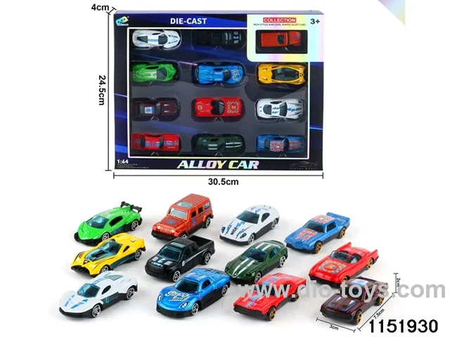 1:64 Scooter Alloy Car