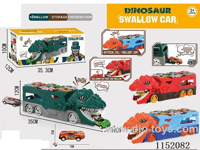 Dinosaur Swallowing Car