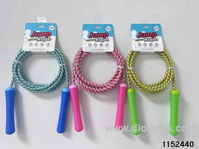 Weaving skipping rope