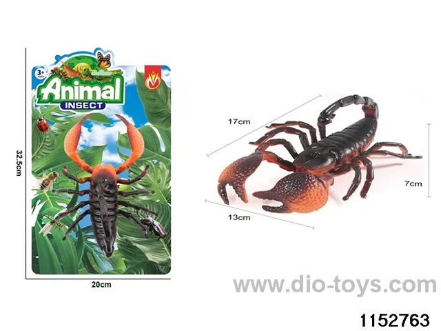 Simulated insect scorpion