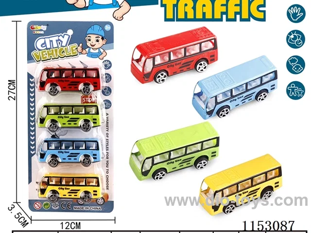 pull back car set 4PCS