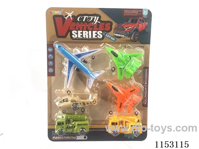 pull back car set 6PCS
