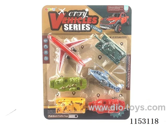 pull back car set 6PCS