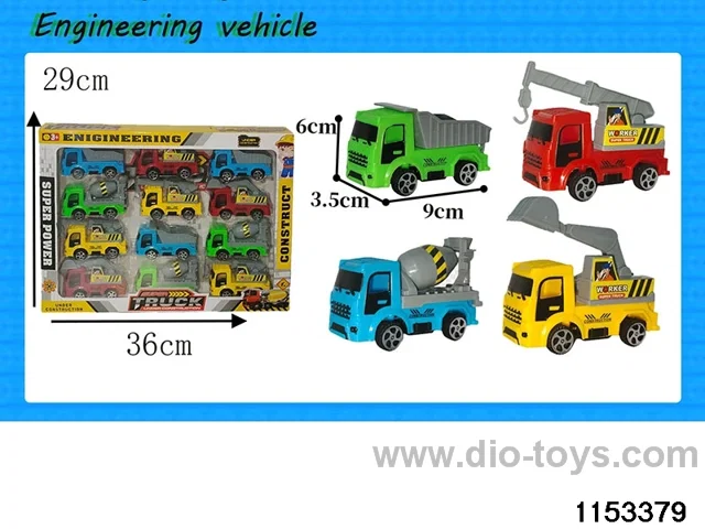 Skidding engineering vehicles