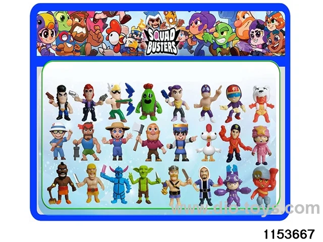 3.5 inch Burst Squad Figurine Set