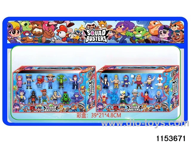 3.5 inch Burst Squad Figurine Set