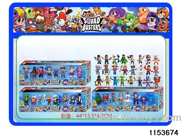 3.5 inch Burst Squad Figurine Set