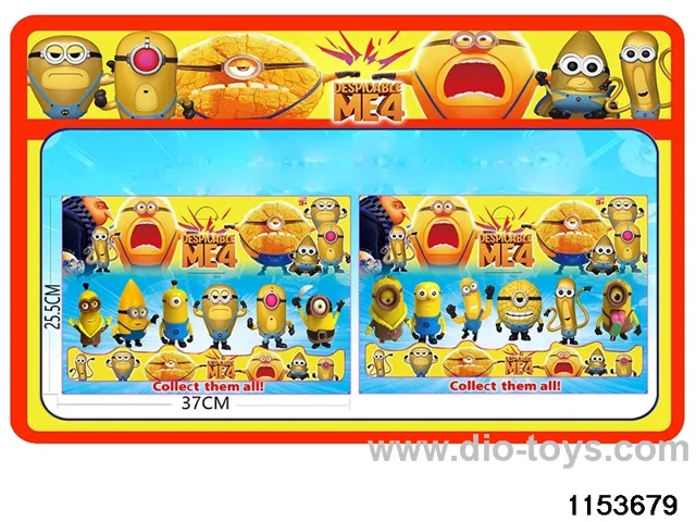3 inch Sneaky Peek-a-boo Figurine Set