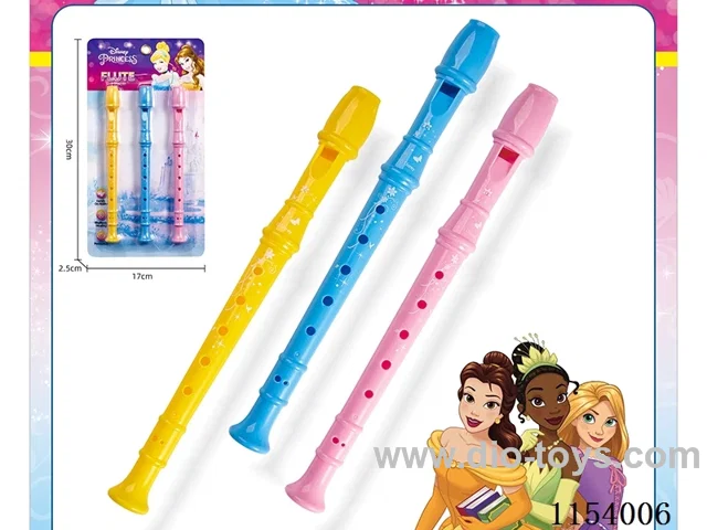 Disney flute in three sets. - Princess
