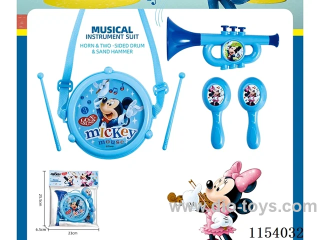 Card head bag Instrument 3-in-1 set 735 Mickey