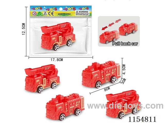 2 pull back fire engines