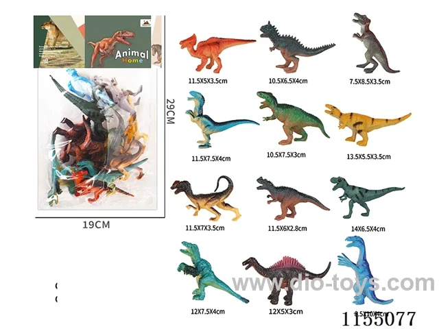 5’ Dinosaur 12pcs