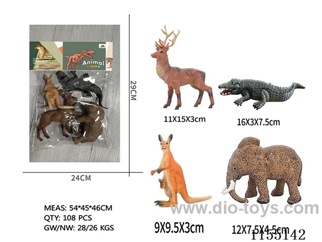 7 inch animals 4 only