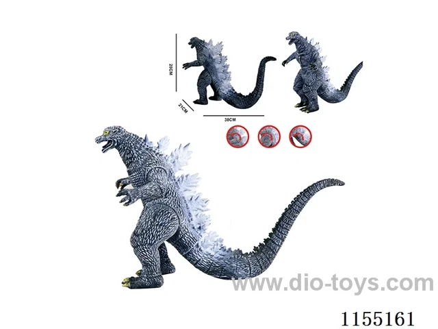 Godzilla Vinyl Model (Gold & Silver)