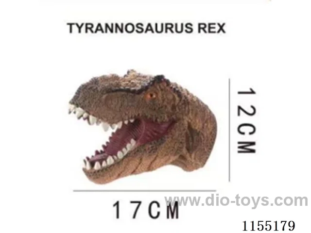 Tyrannosaurus Rex Simulation Dinosaur Hand Puppet 7 inch