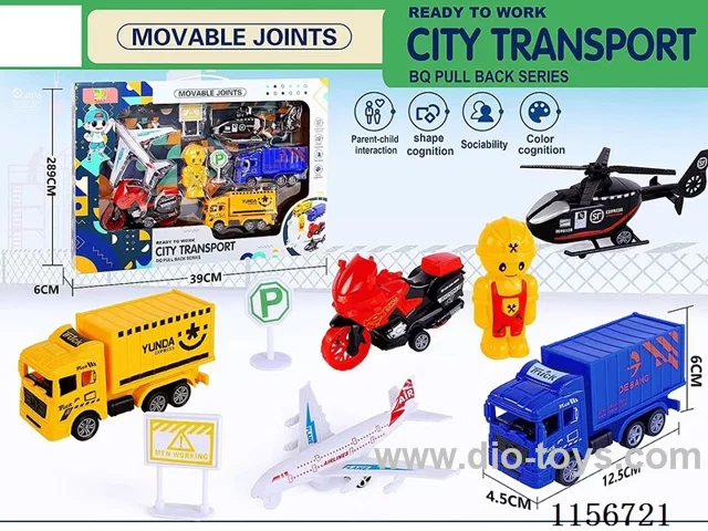 pull back car set