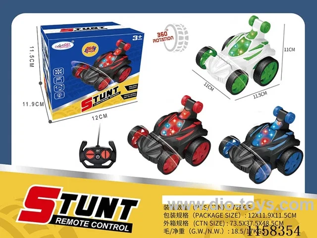4ch rc stunt car with light