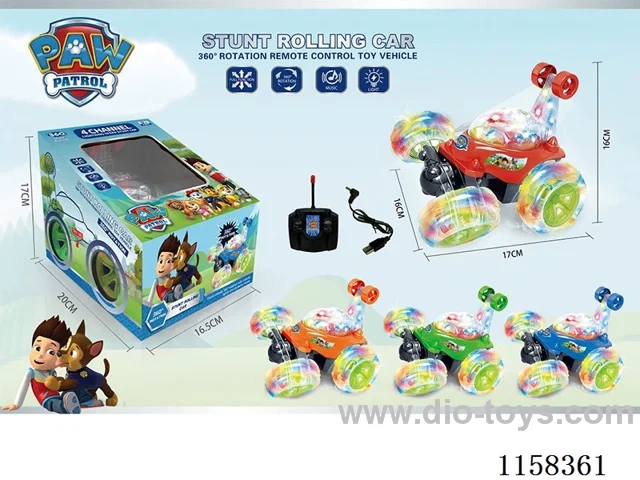 RC Stunt Car Includes 3.7V Lithium Ion Battery - USB Charging
