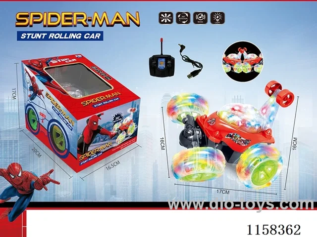 RC Stunt Car Includes 3.7V Lithium Ion Battery - USB Charging