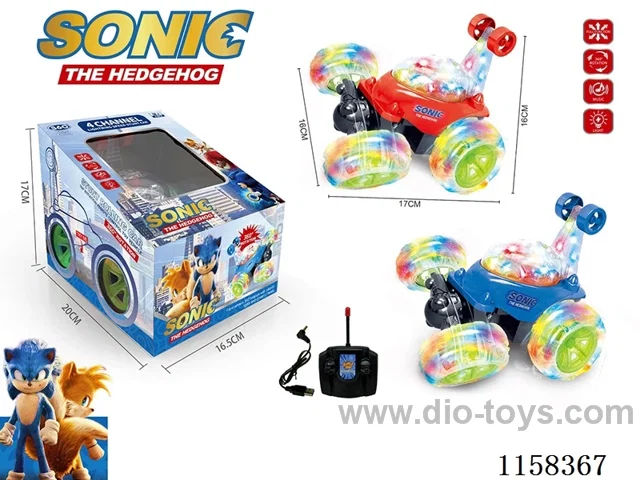 RC Stunt Car Includes 3.7V Lithium Ion Battery - USB Charging