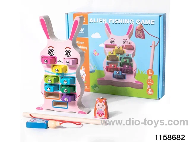Wooden Fishing Game