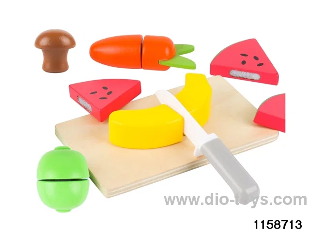 Wooden Fruit and Vegetable Cutting