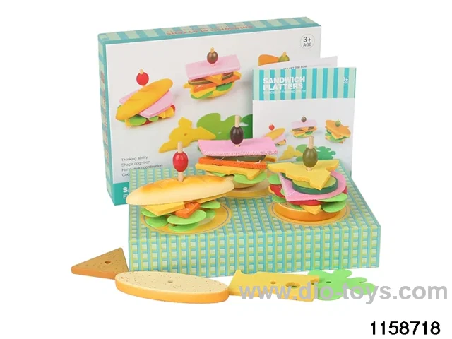 Wooden Sandwich Set