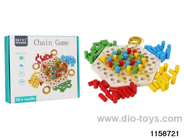 Wooden Multiplayer Chain Chess