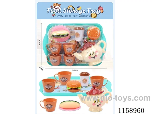 Tea Set + Food