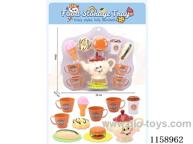 Tea Set + Food