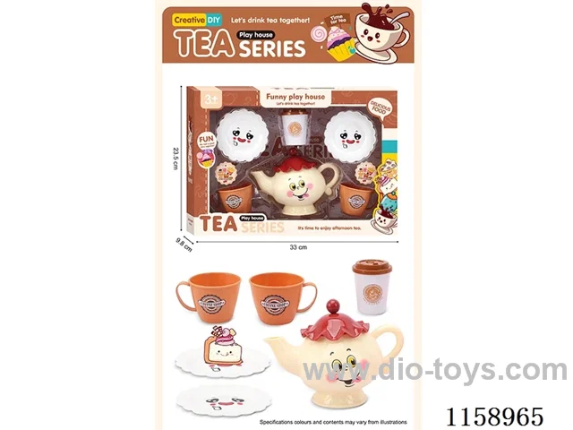 Boxed Tea Set + Food