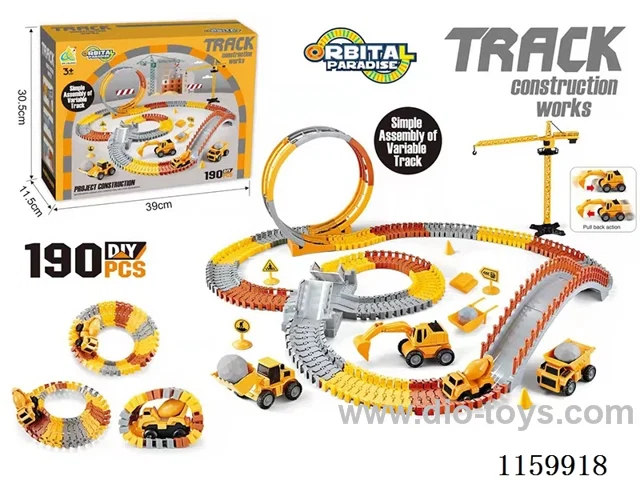 Urban Construction Project Railcar
