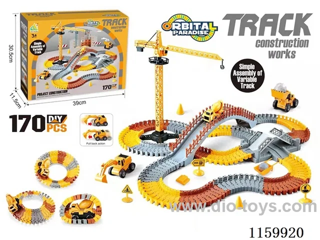 Urban Construction Project Railcar