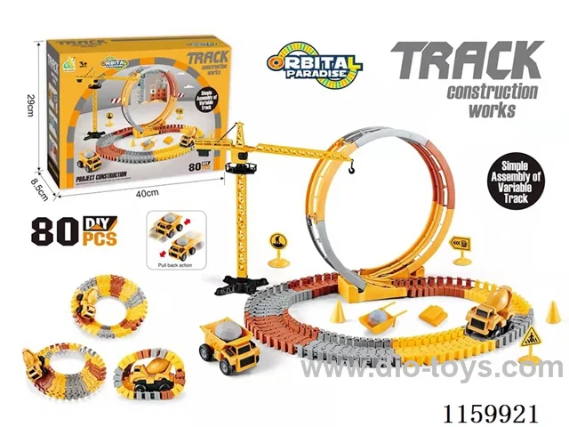 Urban Construction Project Railcar