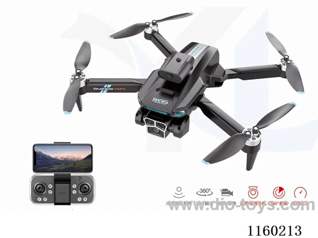 2.4GHZ REMOTE CONTROL FOLDING QUADCOPTER DRONE In color box