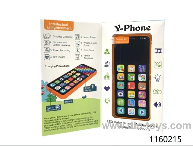 english learning book with USB line in color box