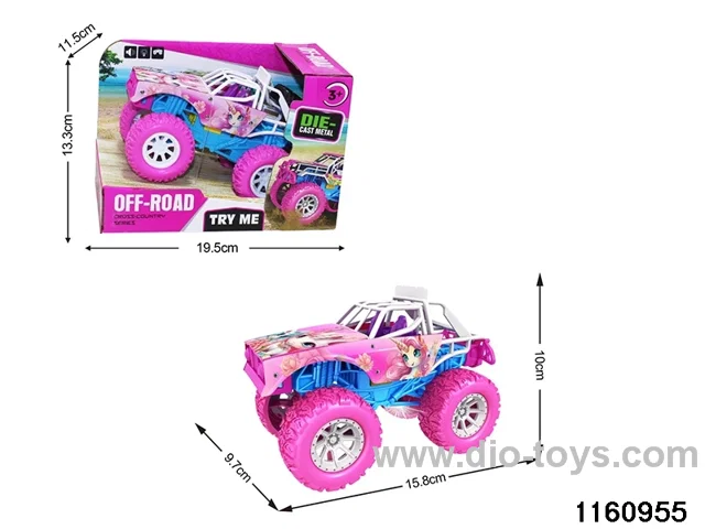Alloy Lighted Musical Car