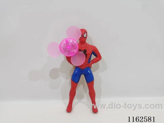 Hand Pressed Glitter Spider-Man Fan