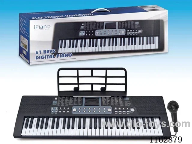 61-key multi-function electronic organ with microphone