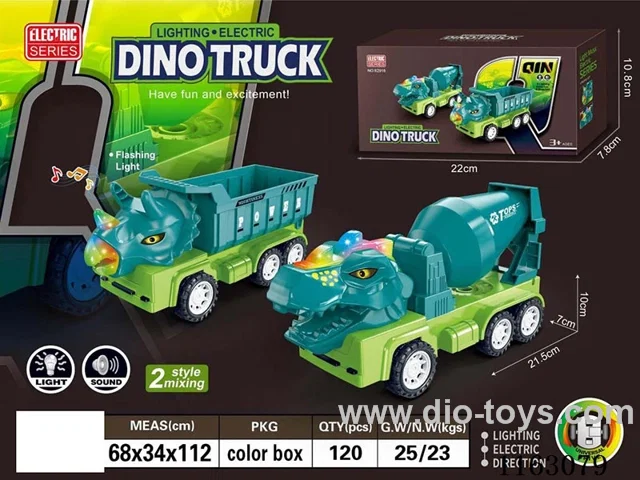 B/O dinosaur car