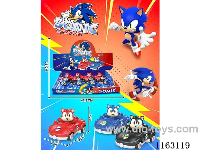Sonic Pull-back car (12PCS) single price