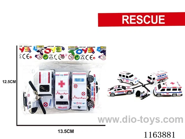 5PCS sliding ambulance