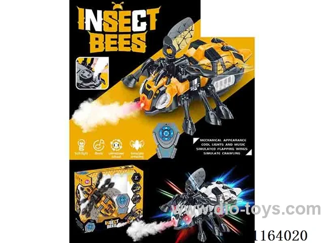 RC Mechanical Bee/spray/Music/demo