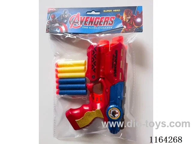 Spiderman soft bullet gun